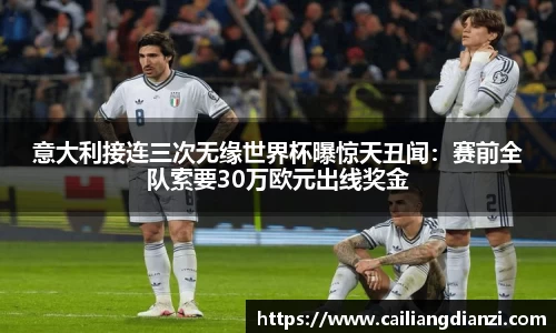 意大利接连三次无缘世界杯曝惊天丑闻：赛前全队索要30万欧元出线奖金